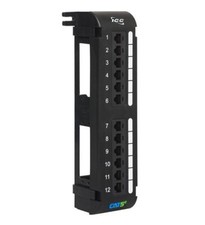 ICC 12 PORT CAT5E VERTICAL PATCH PANEL - ICMPP12V5E picture