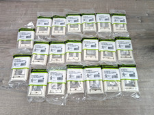 LOT OF 20 ORTRONICS Series II SINGLE GANG FACEPLATE. OR-40300158 picture