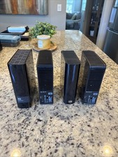 (LOT OF 4) Western Digital My Book  UNTESTED PARTS ONLY 1 4TB 3 3 TB picture