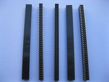 12 pcs SMD SMT 2.54mm 2x40 80pin Female Pin Header Double Row Strip Gold Plated picture