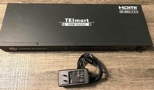 TESmart 16-Port 16:1 HDMI Switch 4K 60Hz 4:4:4 w/ LAN Port IR picture
