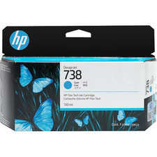 NEW Hewlett-Packard HP 738 Cyan DesignJet Ink Cartridge picture