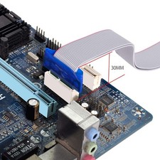 cablecc PCI-E Express 1X Slot Riser Card Extender Extension 20CM, 1X-1X picture