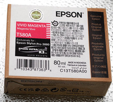 Three Epson UltraChrome K-3 Ink Cartridges (Matte Black, Cyan, Vivid Magenta) picture
