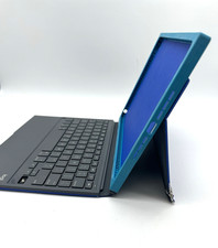 Logitech Logi Slim Blue Folio Case For iPad W/ Bluetooth Keyboard 820-007475 picture