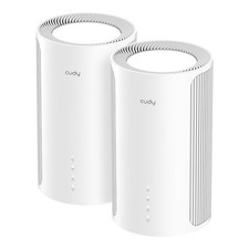 Cudy Tri-Band WiFi 7 BE11000 Whole Home Mesh System, 6-Stream 10 Gbps, White picture