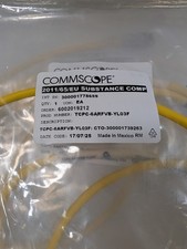 Lot of 5 CommScope Cat 6A Shielded Patch Cords 3ft Yellow TCPC-6ARFVB-YL03F NEW picture