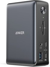 Anker  13-in-1 USB-C Docking Station 85W Charging Triple Display + 3ft 60W Cable picture