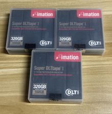 Imation Super DLT tape I 320GB Factory Sealed - Lot of 3 picture