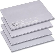 4 Pack 13W/m.K Thermal Pads, 100 x 100mm 4 100x100mm, Gray 13W  picture