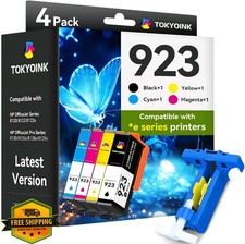 TOKYOINK 923 Ink Cartridges, 4pk for HP OfficeJet Pro 8120 picture