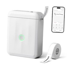  D110 Upgraded Version Mini Label Maker Machine with Tape, Portable Bluetooth  picture