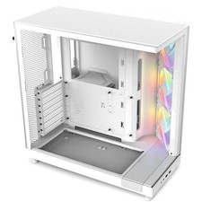 H6 Flow RGB Mid-Tower Case - 3 RGB Fans, Cable Management, Dual-Chamber picture