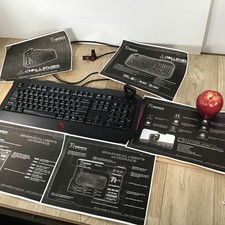 Tt Esports Challenger Thermaltake Gaming Keyboard KB-CHL002 6 Macros HANDcoolFAN picture