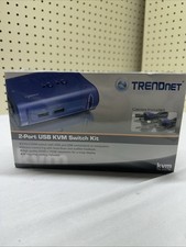 TRENDnet 2 PORT USB KVM SWITCH KIT ~ TK-207K ~ NEW IN BOX picture