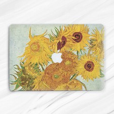 Nature Painting Van Gogh Sunflowers Hard Case For Macbook Air 15 13 Pro 16 Neo picture
