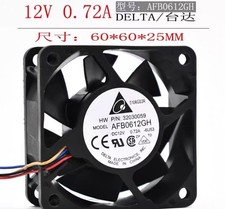 New Delta AFB0612GH Cooling Fan 6025 6CM 0.72A Fast Shipping  *aa picture