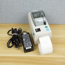 Zebra LP2824 Plus Direct Thermal Barcode Label Printer LAN USB Tested Working picture