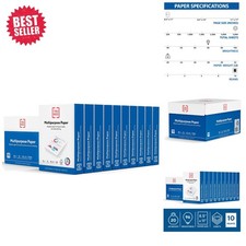 Sustainable TRU RED Printer Paper, 8.5x11, 5000 Sheets - Eco-Friendly Choice picture