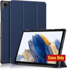 Case for Samsung Galaxy Tab A9+ 11-Inch 2023, Ultra-Thin PU Leather, Navy Blue picture