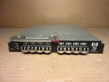 HP AE370A Brocade 4GB 12 port SAN Switch INCL 8X SFP'S - FROM HP C7000 picture