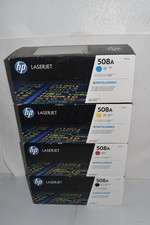 HP 508A M552 M553 TONER SET CF360A CF361A CF362A CF363A  NEW  (#3880) picture