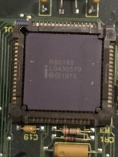 Intel R80188 CPU Microprocessor 8MHz NMOS Used Tested Ships Free picture