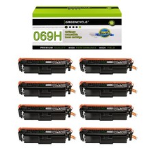 8PK CRG069H Black High Yield Replace Toner Cartridge Canon LBP673Cdw LBP674Cdw picture