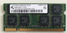 QImonda HYS64T128021EDL-3S-B2 1GB DDR2 Memory PC2-5300 DDR2-667 Laptop Ram 240-P picture