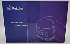 PEKOKO K1 Portable Mini Color Printer Handheld Wireless Bluetooth Color: White picture