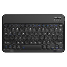 LED Rechargeable Smart Wireless Bluetooth Keyboard For Android Windows IOS Mac picture