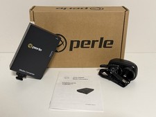 Perle Gigabit S-1000-S2SC10 Media Converter - NEW (Open Box) picture