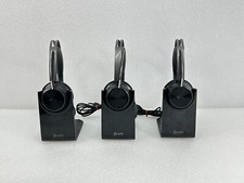 LOT OF 3 Poly Plantronics Voyager Focus 2 UC with Stand (Bluetooth) Focus2 🚚 picture