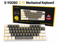 E-YOOSO Z-11 89-Key Mechanical Gaming Keyboard Red Switch USB-C LED Backlit picture
