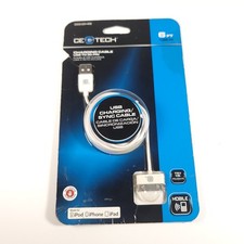 CE Tech 6ft USB to 30-Pin Charging Sync Cable iPhone 4S iPod iPad New picture