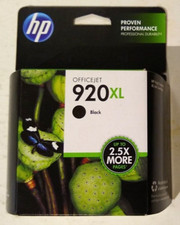 Genuine HP 920XL Black Ink Cartridge CD975AN picture