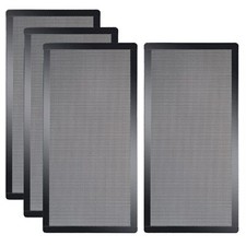 [4 Pack] 280x140mm PC Case Dust Mesh Filter, Magnetic Frame Computer Fan Dust PC picture