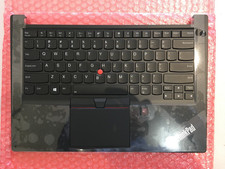 02HM108 NEW GENUINE LENOVO THINKPAD E490s PALMREST KEYBOARD US picture