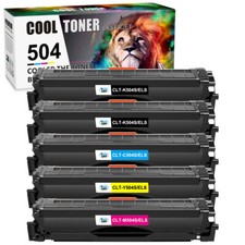 5PK CLT-K504S 504S Toner Compatible With Samsung CLX-4195FW SL-C1860FW SL-C1810W picture