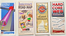 1994 PC Computing Road Map to the Internet+2 Apple Internet Maps+Hard Core Web picture