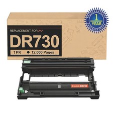 1PK DR730 Drum Unit For Brother TN760 DCP-L2550DW HL-L2370DW L2350DW MFC-L2690DW picture