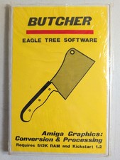 Vtg. Factory Sealed Eagle Tree Butcher Amiga Graphics Software Very Rare picture