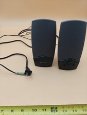 Kinyo PS-205B 2.0 Amplified Computer Speakers Wired 3.5mm PC Retro Gaming picture