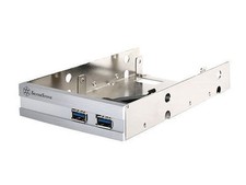 Silverstone 2 x 2.5in HDD Mount w/ 2 USB3.0 Ports,FP36S picture