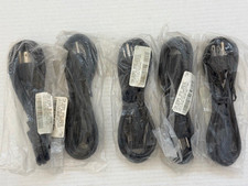 COX LL34977 Power Cord 6 ' NEMA 5-15P - IEC C13 125Vac 10A SVT AWG18 Lot of 5 picture