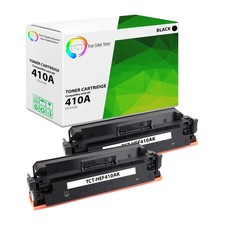 TCT 2PK Black CF410A 410A Toner Cartridge For HP Color LJ Enterprise M452 MFP picture