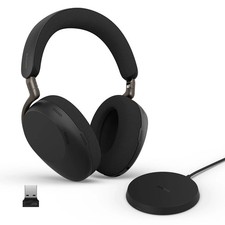 Jabra 38599-989-989 JABRA EVOLVE3 85 UC, LINK390A, BLACK,WLC CHRG - THE SLEEK, picture