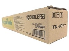 Kyocera TK-899Y Original Toner Cartridge - Yellow - Laser - 6000 Pages picture