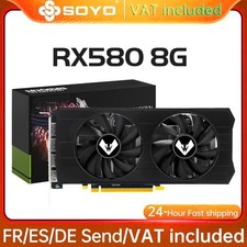 SOYO AMD Radeon RX 580 8GB GDDR5 Gaming Graphics Card 256Bit PCIe 3.0 picture