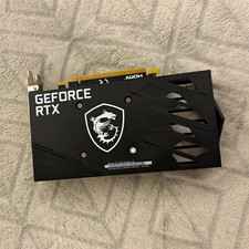 GeForce RTX 3050 gpu. DAMAGED. works perfectly fine but broken fan blades. picture